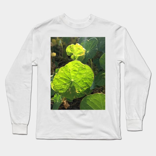 Nasturtium Long Sleeve T-Shirt by TerraDumont